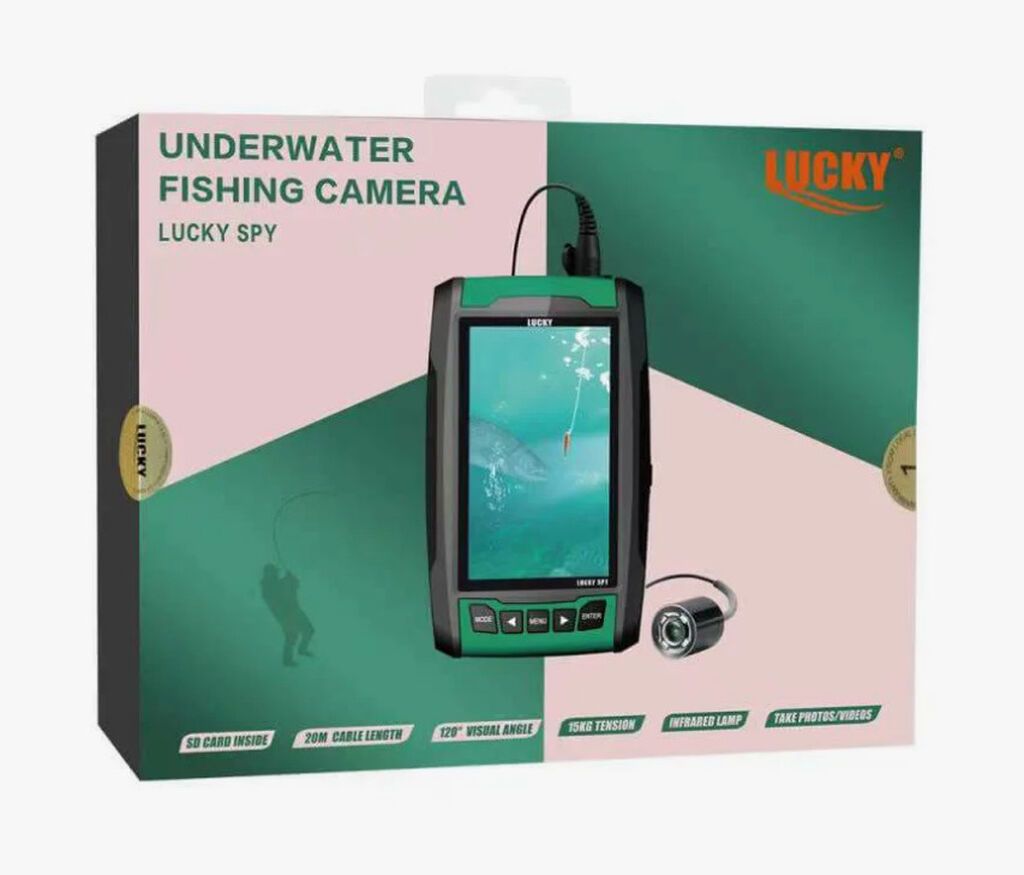 Эхолот для рыбалки "Lucky" FL180PR Подводная камера для: фото 2