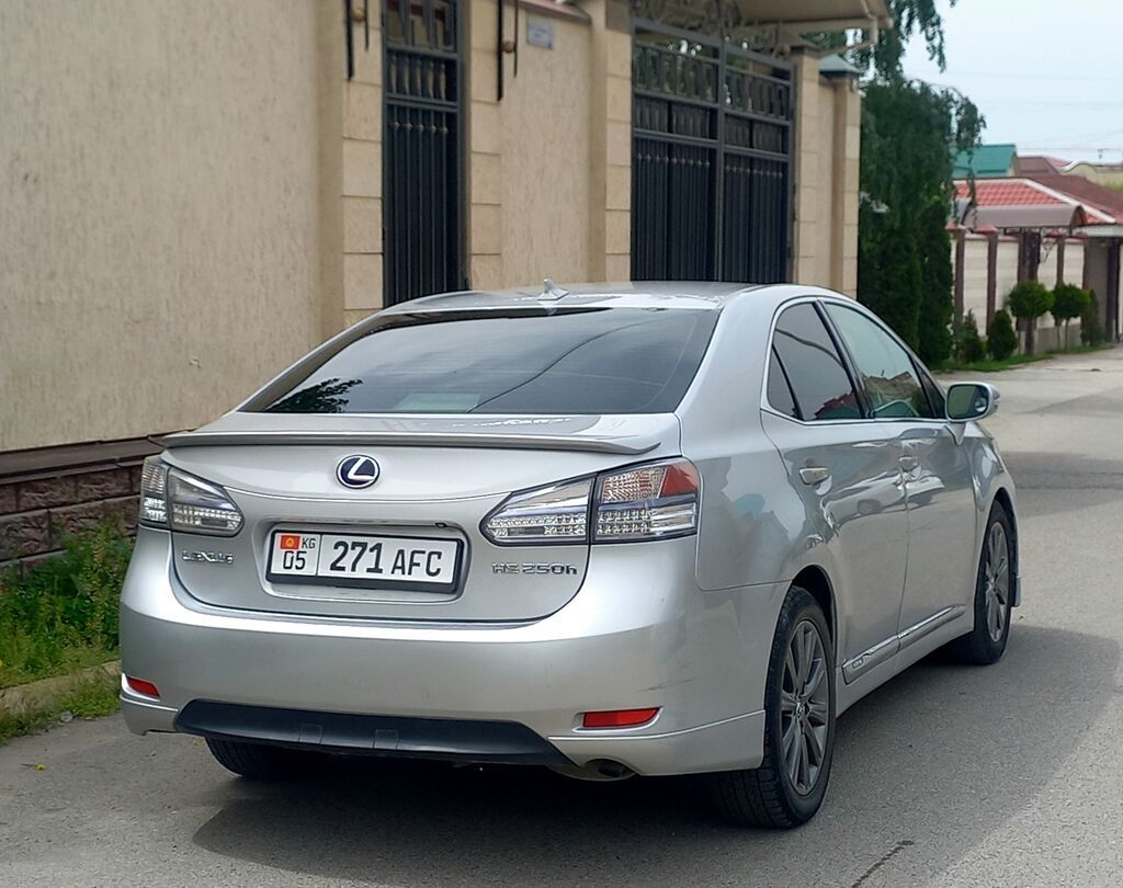 Lexus HS: 2010 г., 2.4 л, Вариатор, Гибрид, Седан: фото 5