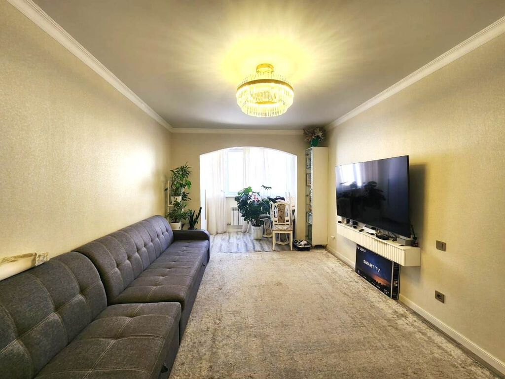 4 комнаты, 105 м², Сары-Челек ж/м 106 серия, 4 этаж, Дизайнерский ремонт: фото 3