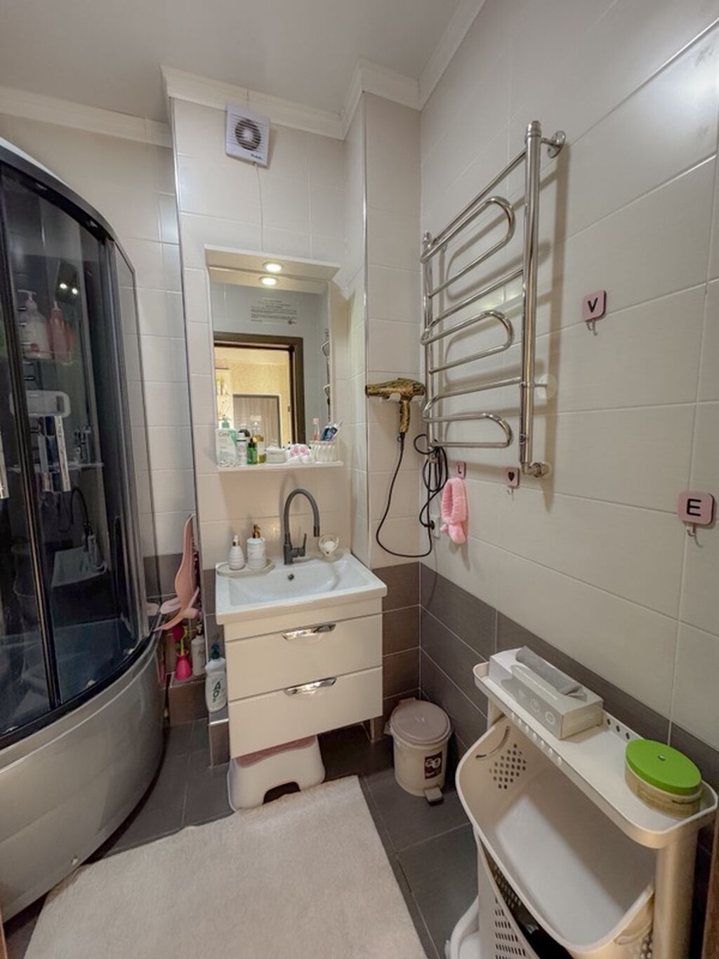 2 комнаты, 73 м², 12 мкр Элитка, 9 этаж, Евроремонт: фото 8