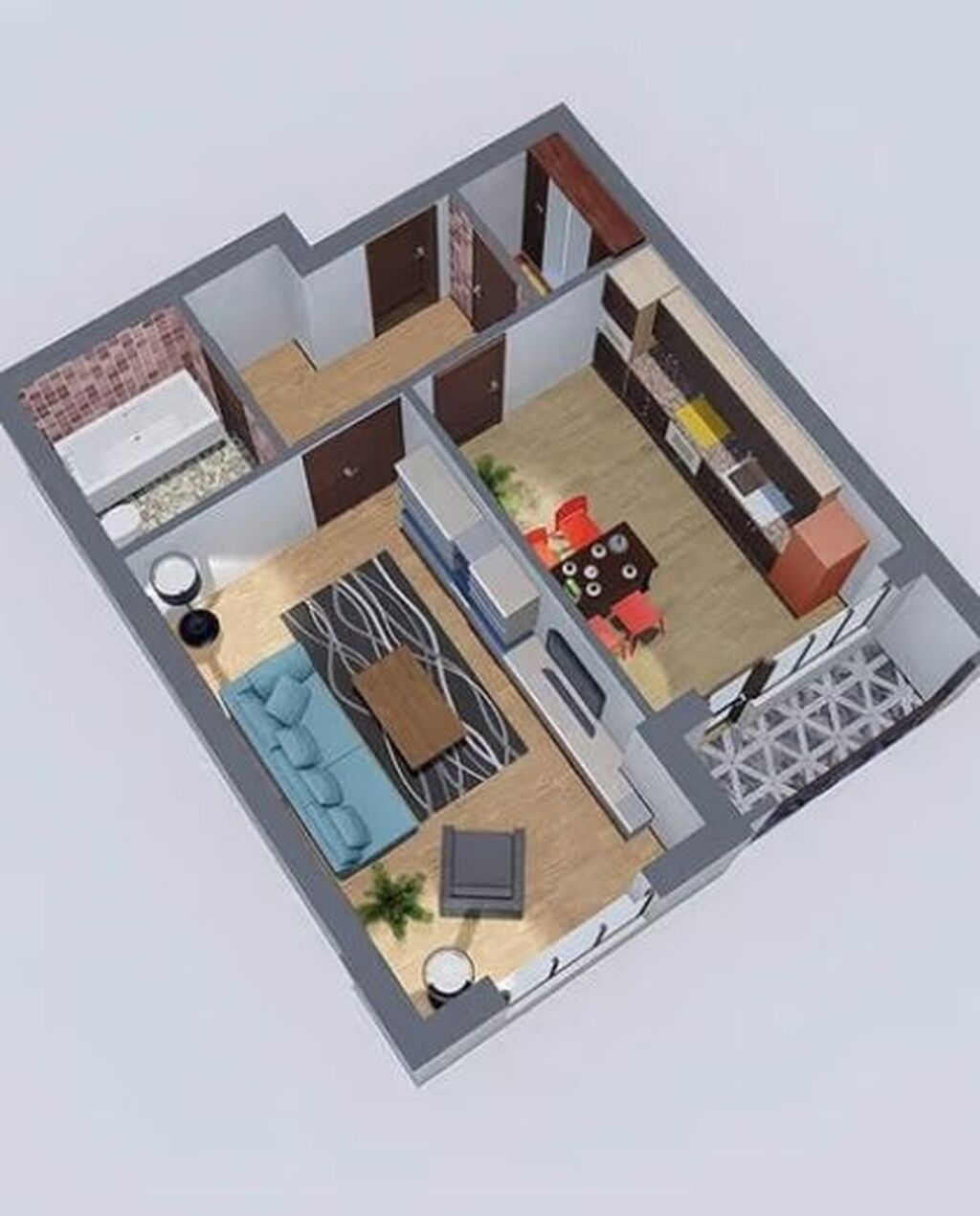 1 комната, 50 м², Тунгуч мкр Элитка, 1 этаж, ПСО (под самоотделку): фото 3