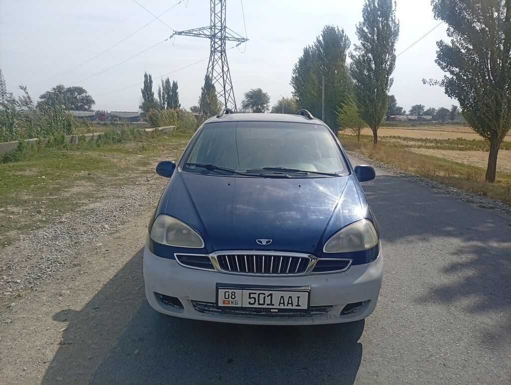Daewoo Tacuma: 2001 г., 1.8 л, Механика, Бензин, Минивэн: фото 3