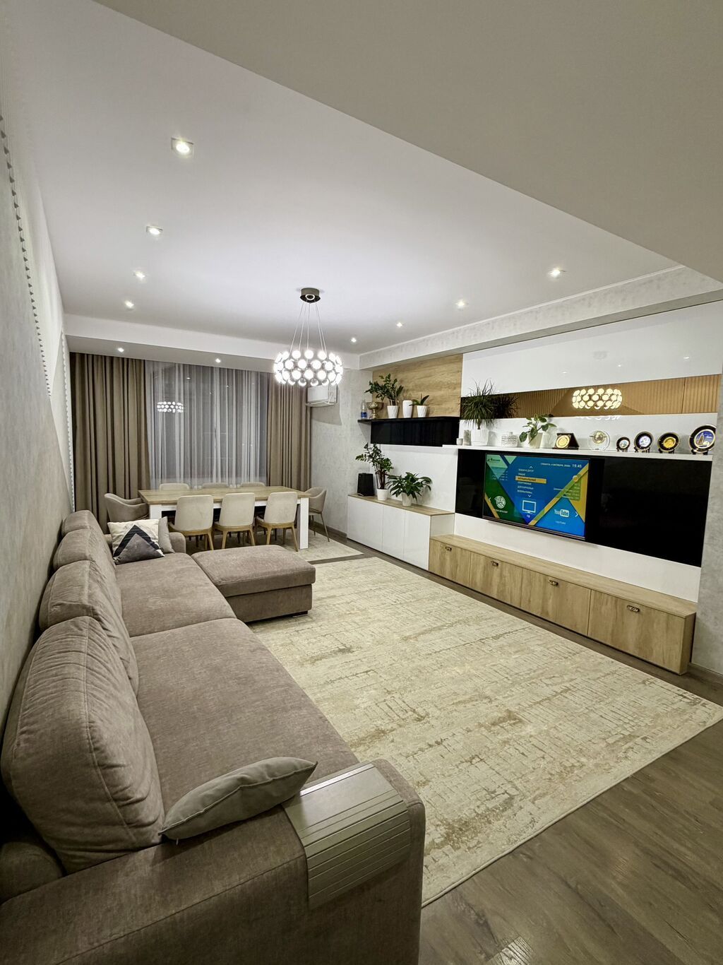 4 комнаты, 153 м², Дворец спорта Элитка, 9 этаж, Дизайнерский ремонт: фото 2