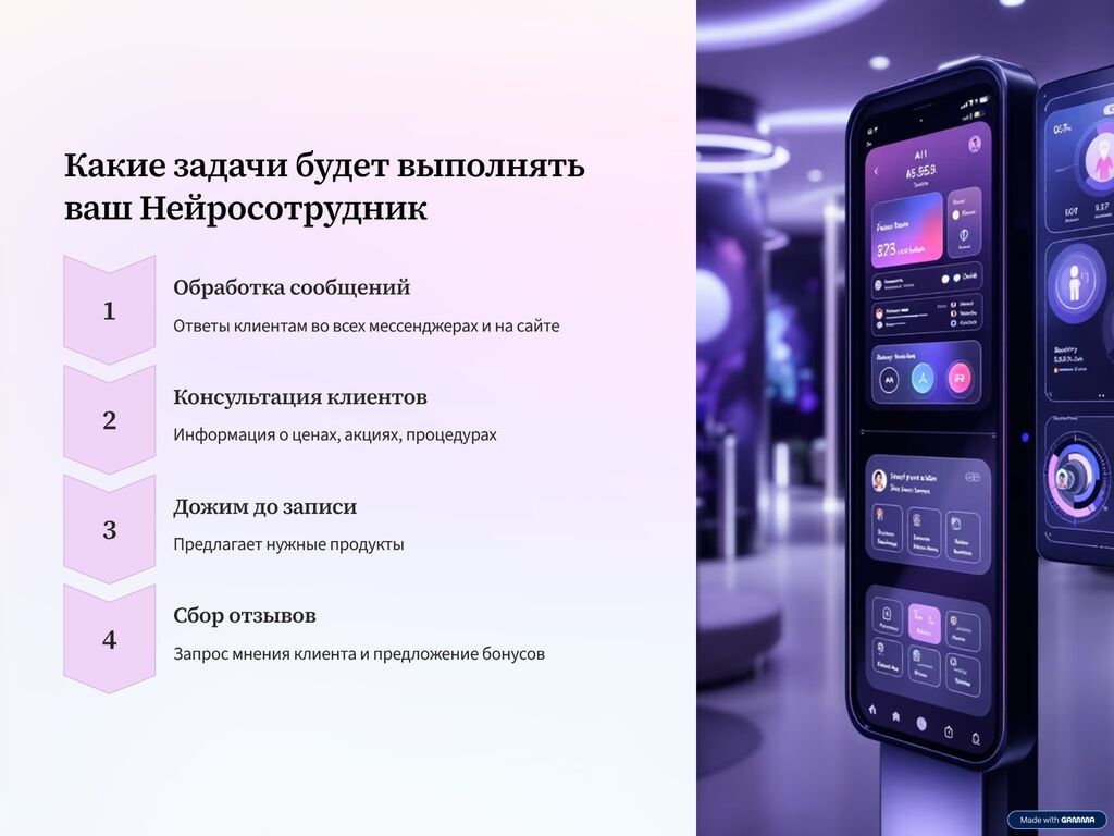 ‍ Нейроадминистратор для салонов красоты — автоматизируйте запись и: фото 7