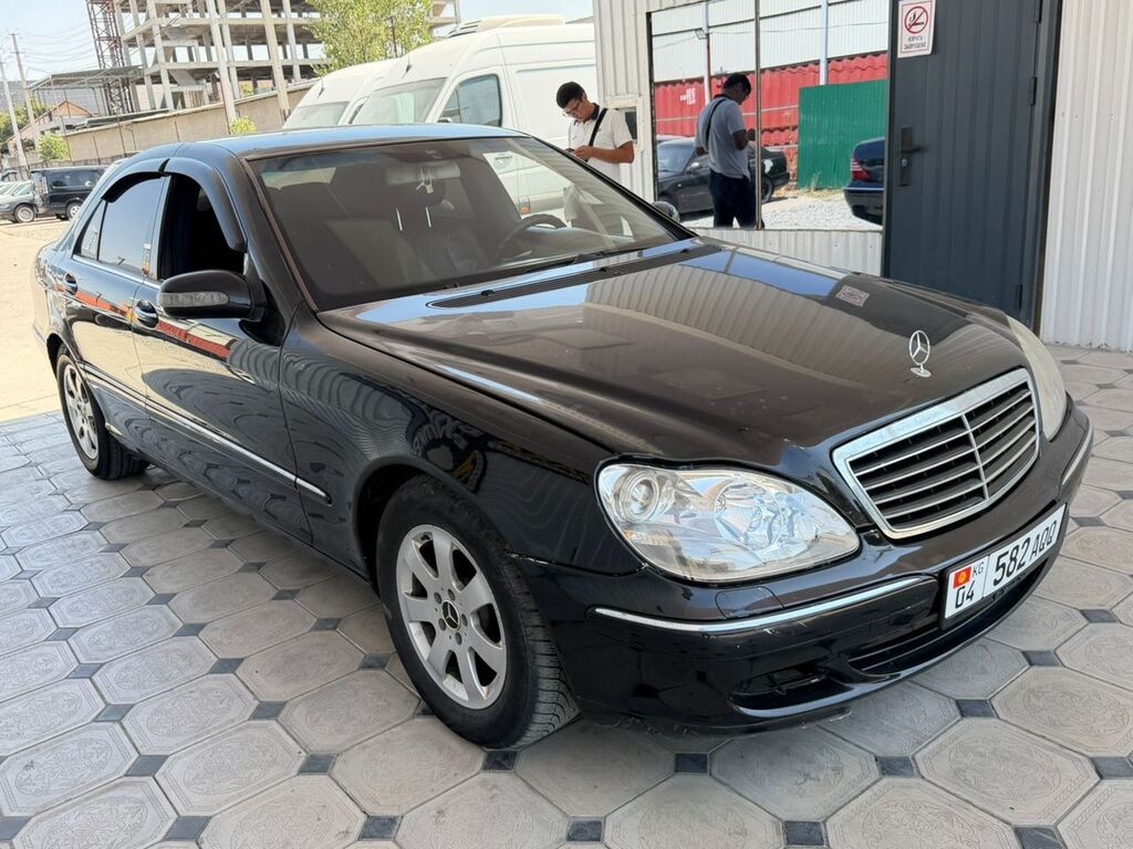 Mercedes-Benz S-Class: 2003 г., 3.7 л, Автомат, Бензин, Седан: фото 2