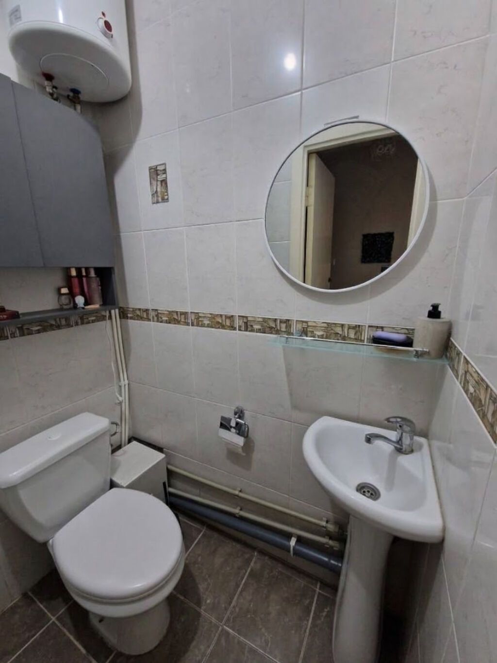 3 комнаты, 60 м², Асанбай мкр 105 серия, 5 этаж, Косметический ремонт: фото 4