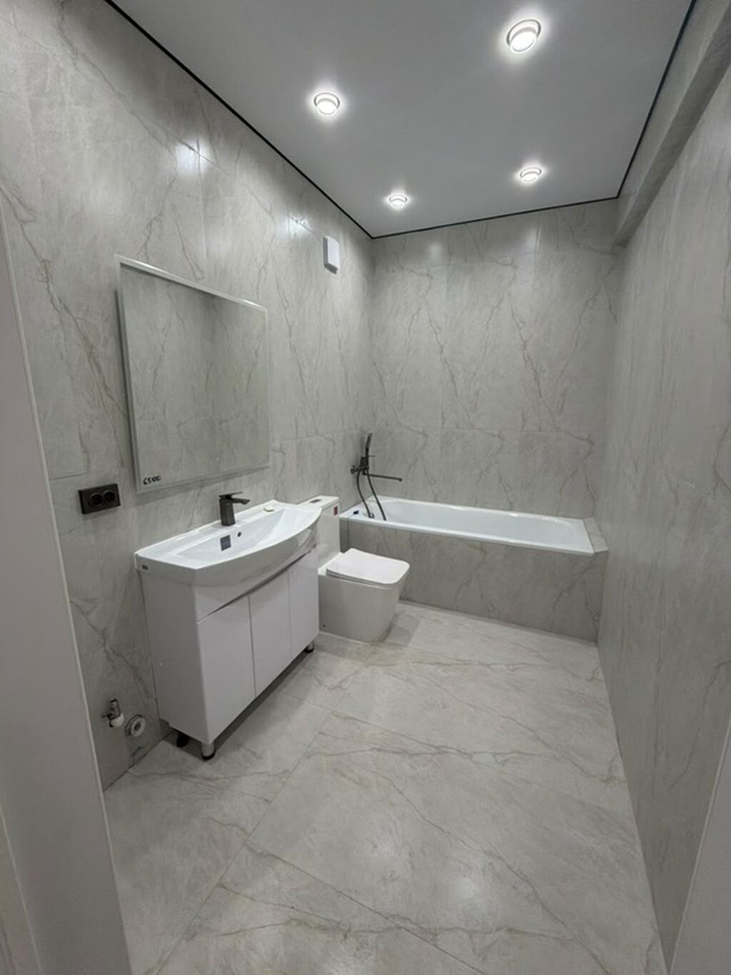 2 комнаты, 69 м², Кок-Жар ж/м Элитка, 14 этаж, Дизайнерский ремонт: фото 6
