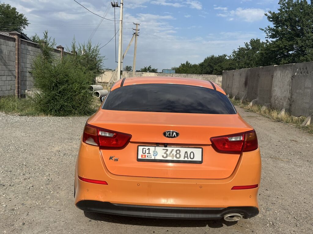 Kia K5: 2015 г., 2 л, Автомат, Газ, Седан: фото 5