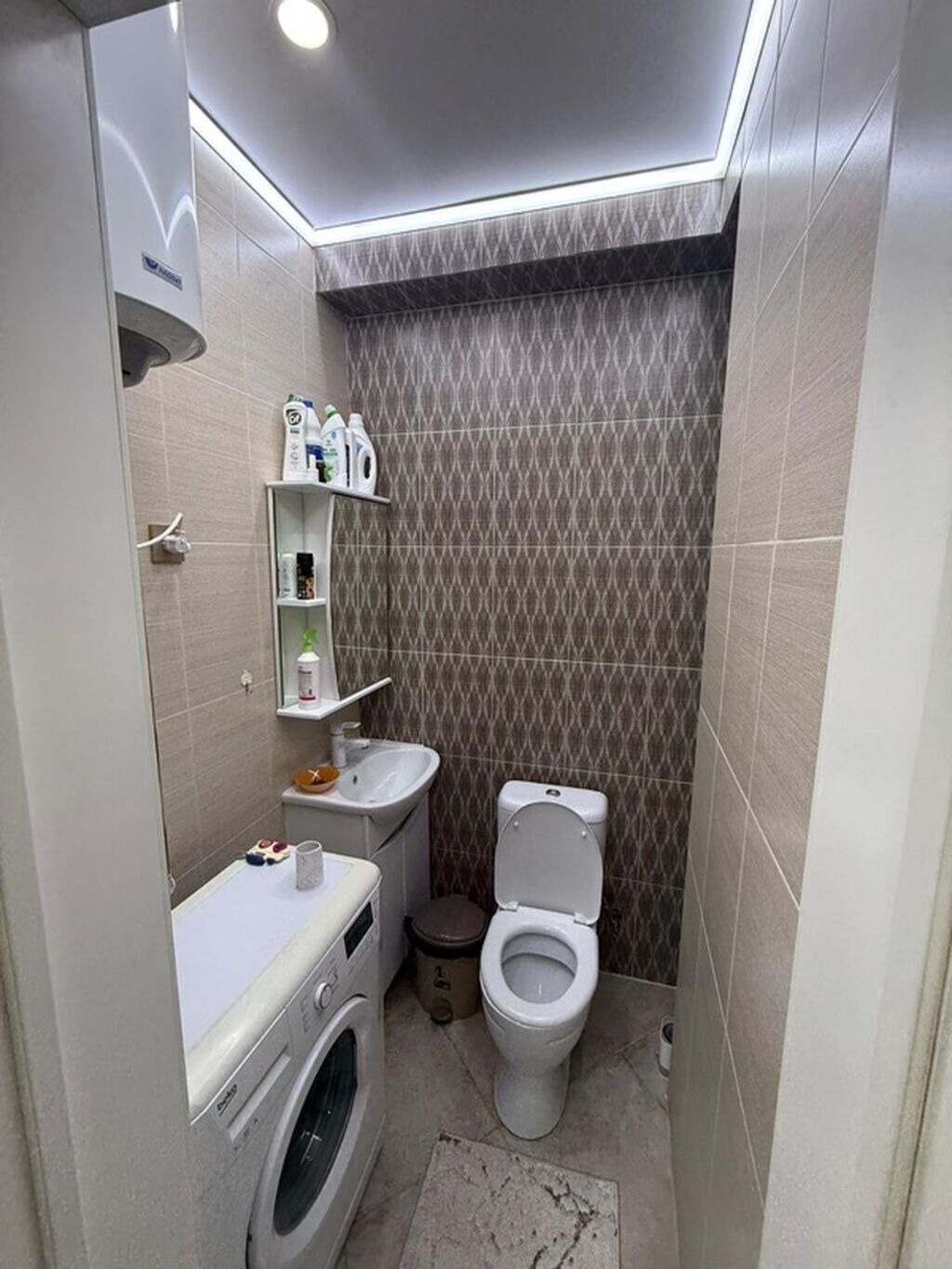 2 комнаты, 52 м², Тунгуч мкр 9 этаж, Евроремонт: фото 3