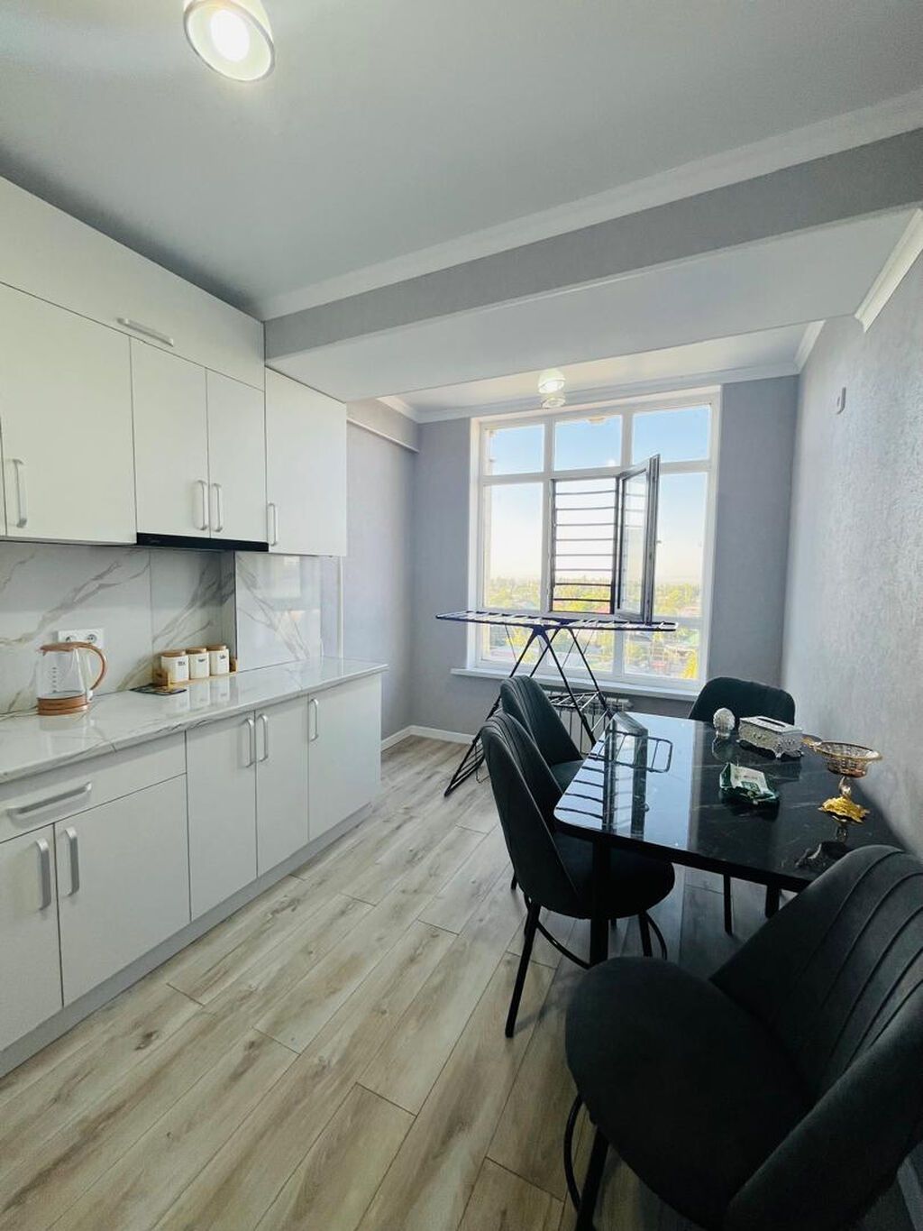 1 комната, 34 м², Аламедин-1 мкр Элитка, 7 этаж, Евроремонт: фото 1