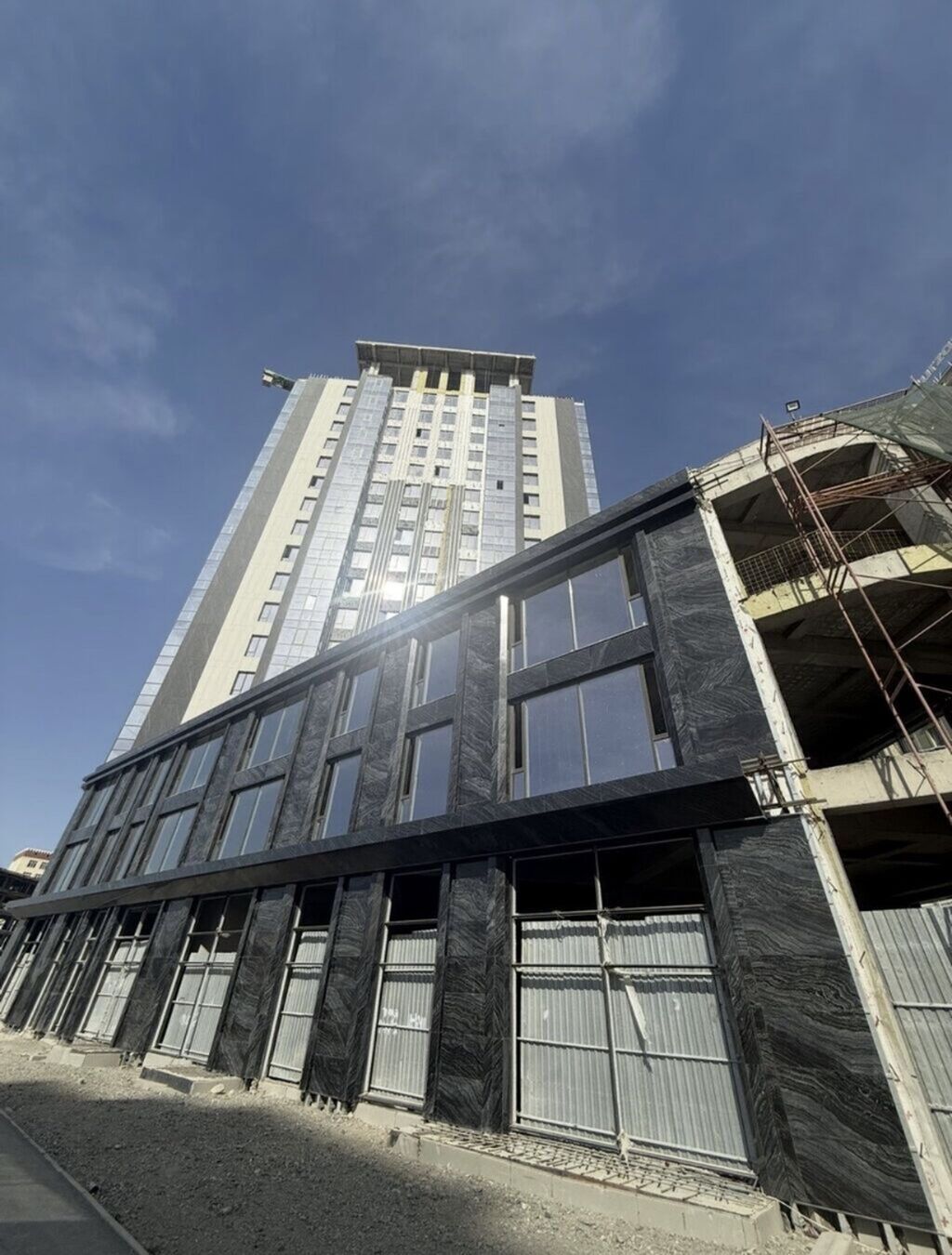 2 комнаты, 86 м², Асанбай мкр Элитка, 14 этаж, ПСО (под самоотделку): фото 2