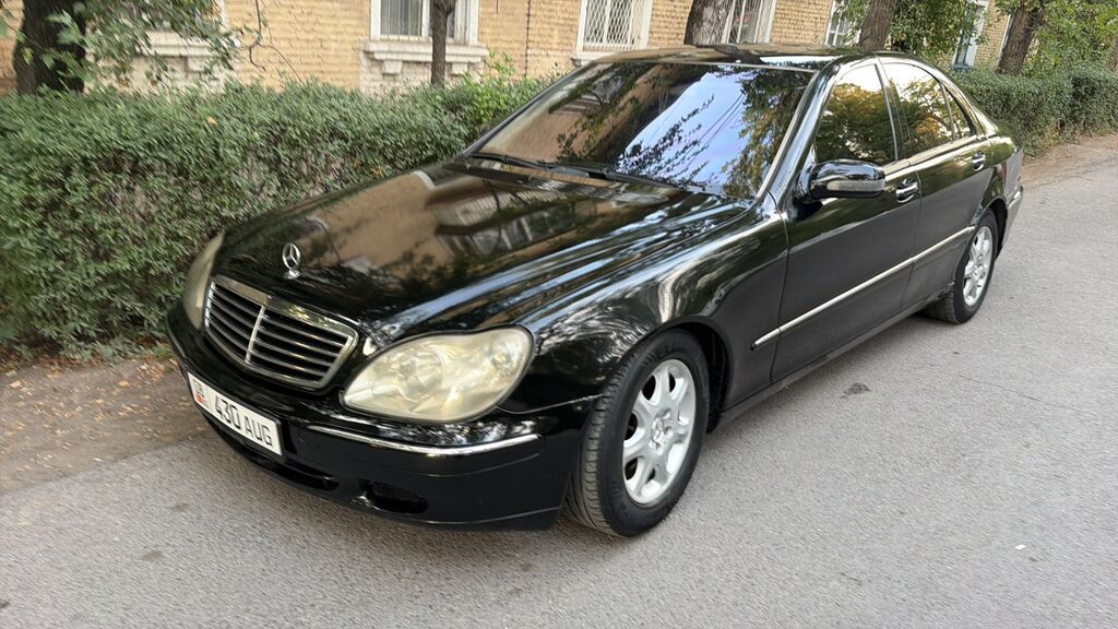 Mercedes-Benz S-Class: 2001 г., 5 л, Седан: фото 2