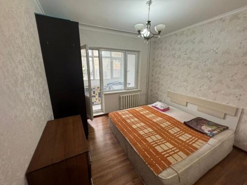 2 комнаты, 60 м², Джал мкр (в т.ч. Верхний, Нижний, Средний) 106 серия, 2 этаж, Евроремонт: фото 1