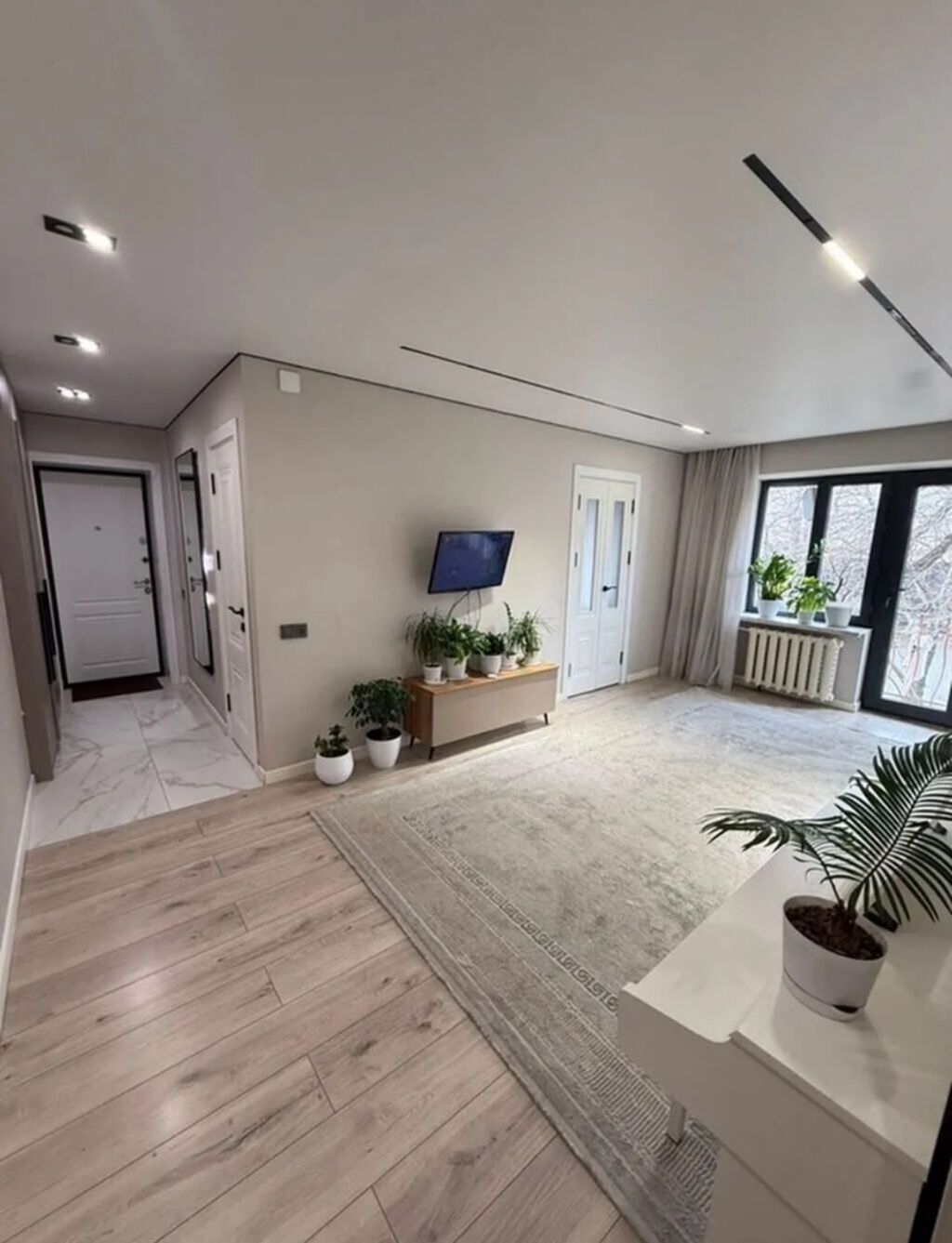 3 комнаты, 58 м², Бишкек Парк ТРЦ Индивидуалка, 2 этаж, Евроремонт: фото 7
