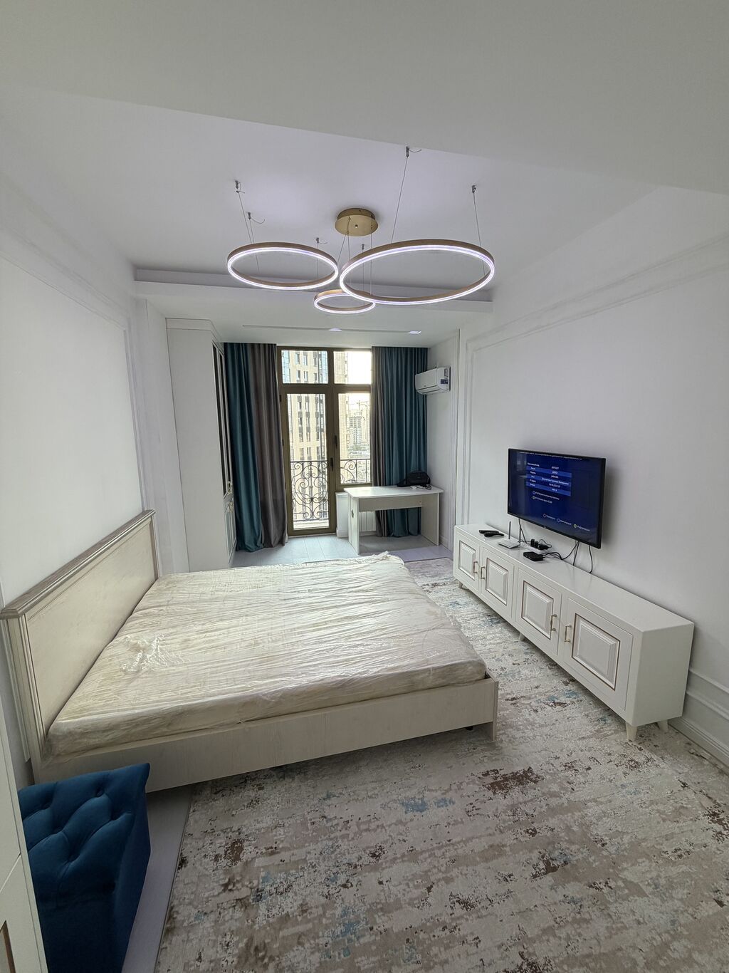 1 комната, 46 м², Асанбай мкр Элитка, 11 этаж, Дизайнерский ремонт: фото 7