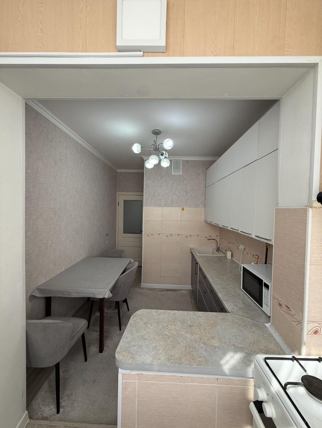 4 комнаты, 79 м², Тунгуч мкр 106 серия улучшенная, 3 этаж, Евроремонт: фото 6