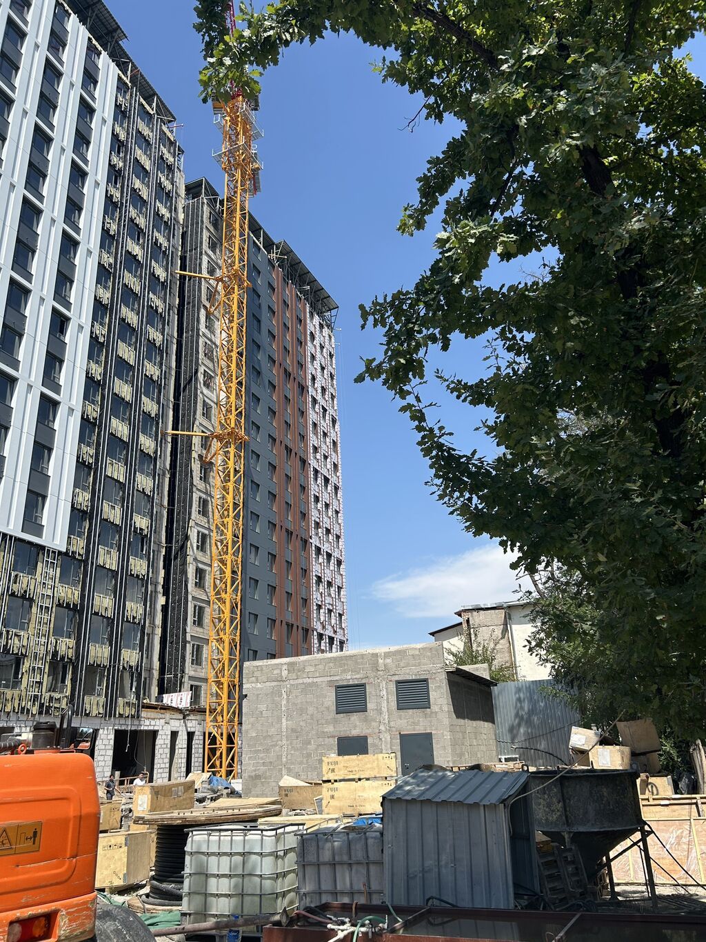 1 комната, 45 м², Азия Молл Элитка, 17 этаж, ПСО (под самоотделку): фото 2