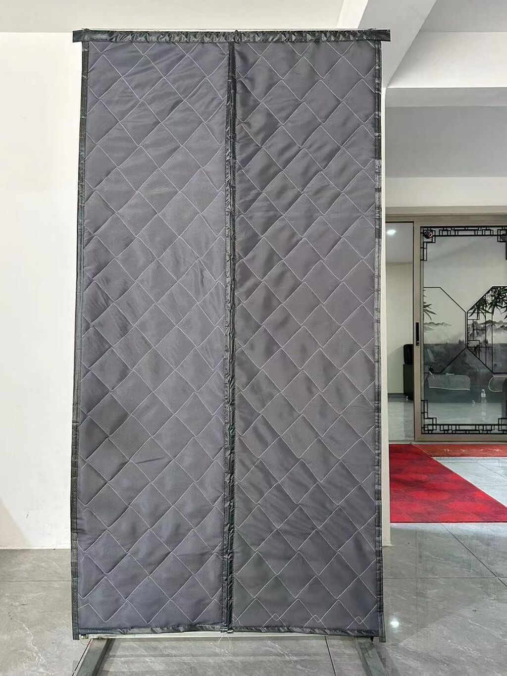 Дверная штора Зимние теплые дверные занавески( магнитные) материал: фото 8