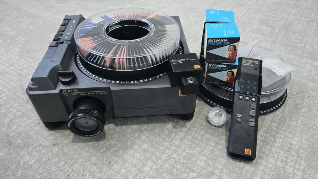 Kodak Ektapro 3020 Slide Projector — профессиональный диапроектор для: фото 3
