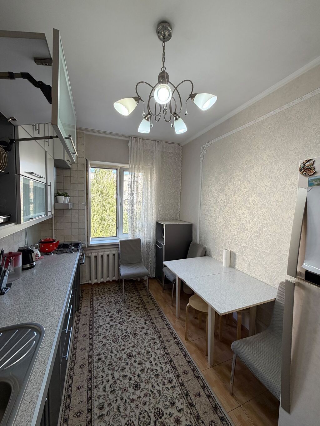 5 комнат, 96 м², Асанбай мкр 105 серия, 3 этаж, Евроремонт: фото 3