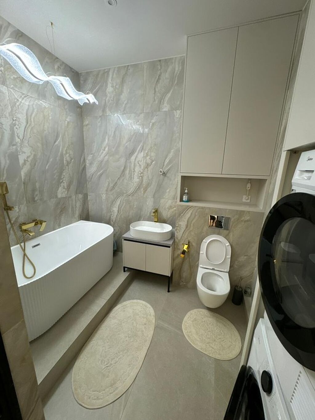 2 комнаты, 56 м², 12 этаж, Дизайнерский ремонт: фото 5
