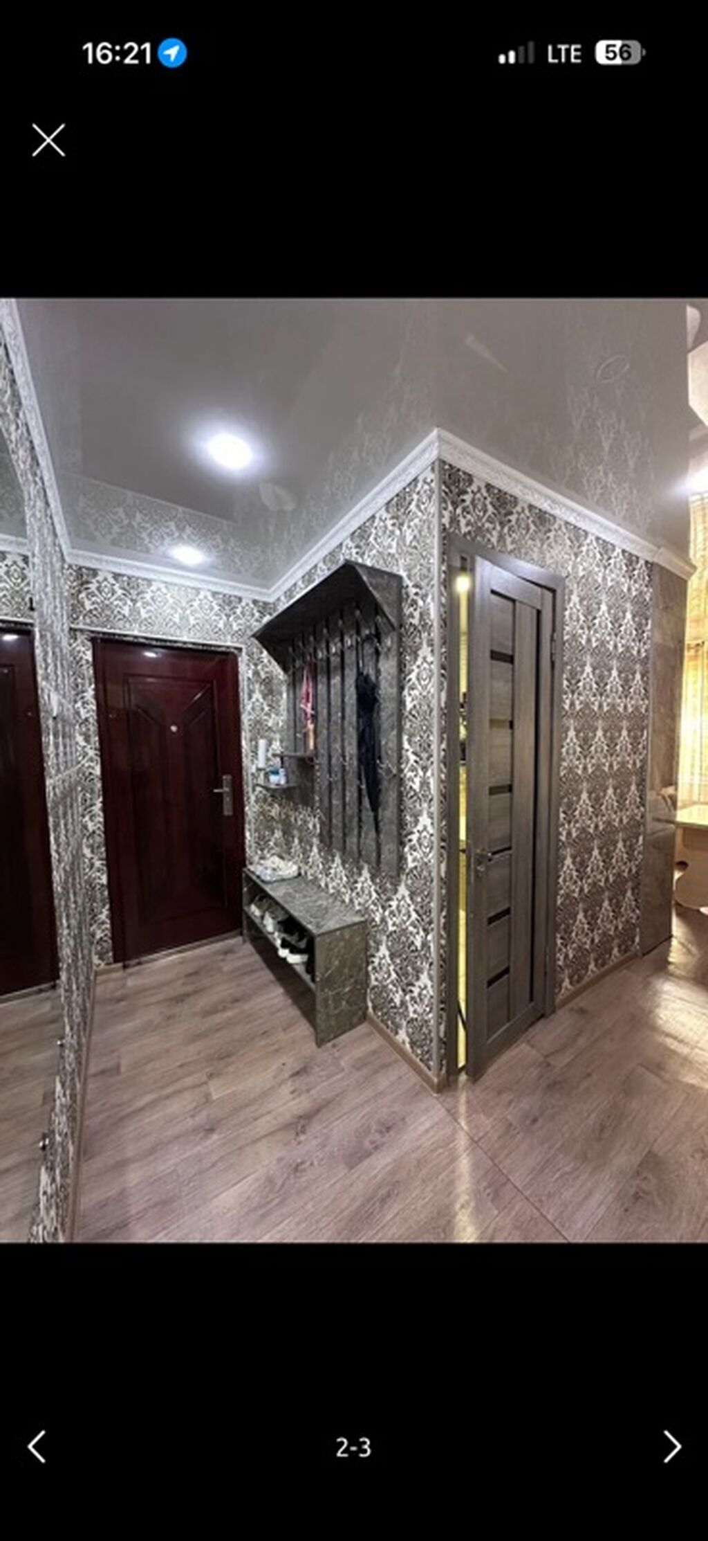 2 комнаты, 6 мкр Собственник, С подселением, от 1 года, С мебелью полностью: фото 3