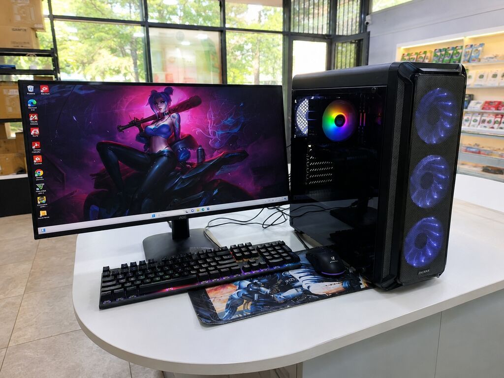 Компьютер, ядер - 8, ОЗУ 16 ГБ, Для работы, учебы, Б/у, Intel Core i7, NVIDIA GeForce GTX 1660 Ti, NVMe: фото 1