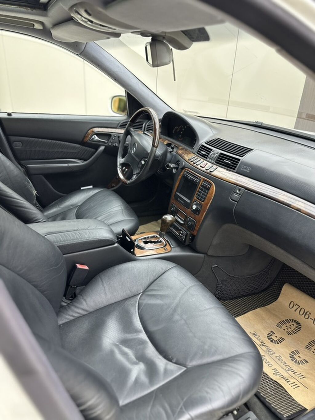 Mercedes-Benz S-Class: 2002 г., 5 л, Автомат, Бензин, Седан: фото 6