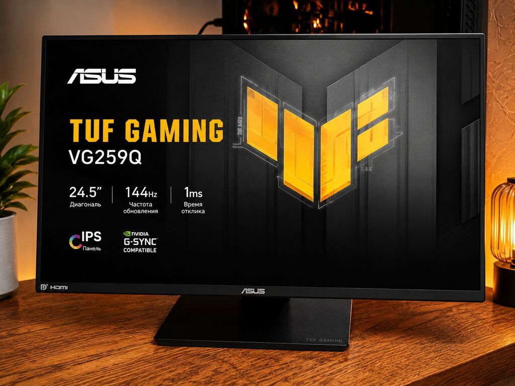Монитор, Asus, Б/у, LED, 24" - 25": фото 2