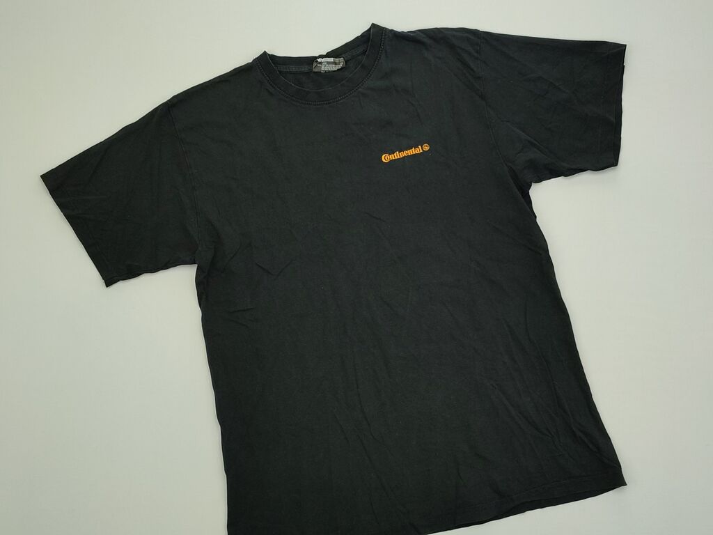 Koszulki: Podkoszulka L (EU 40), stan - Bardzo dobry, wzór - Jednolity kolor, kolor - Czarny — 1