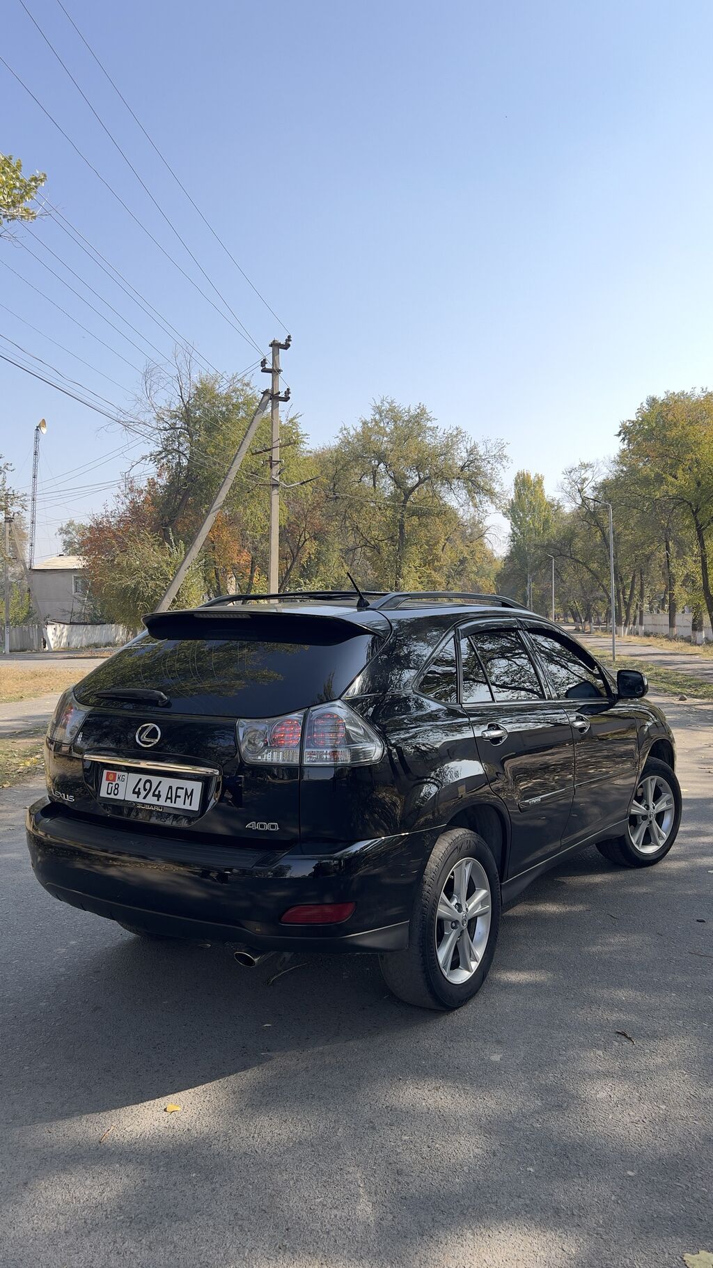 Lexus RX: 2008 г., 3.3 л, Вариатор, Гибрид, Кроссовер: фото 4