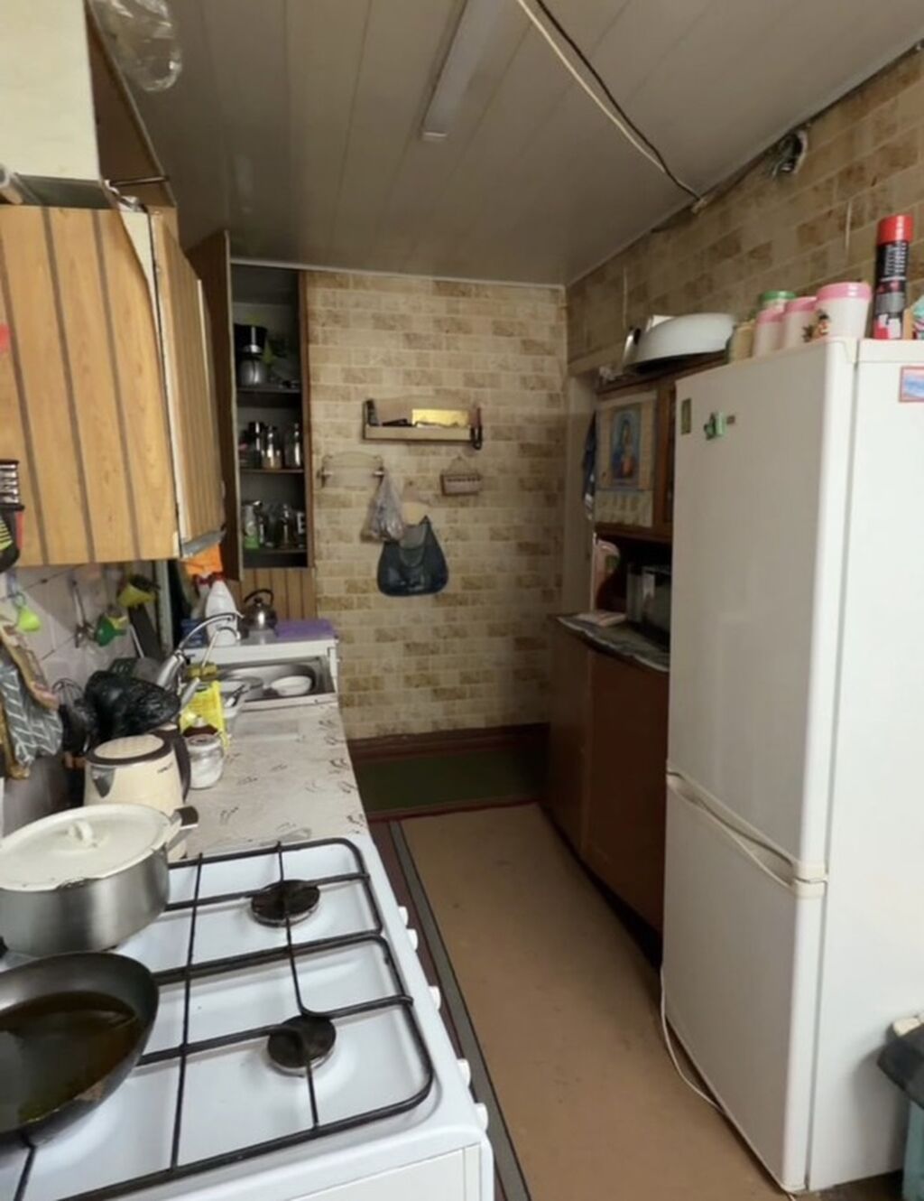 3 комнаты, 65 м², Кызыл Аскер Индивидуалка, 2 этаж, Косметический ремонт: фото 4