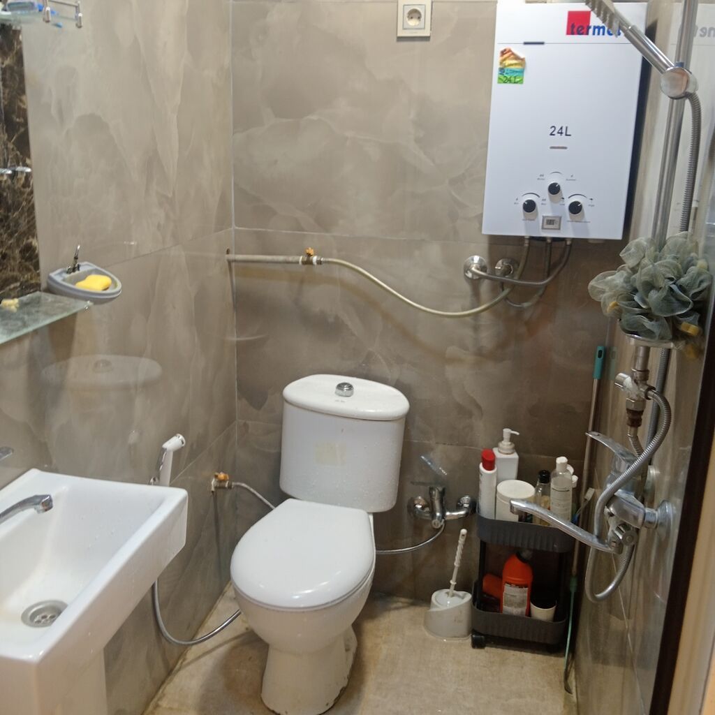 64 kv. m, 2 otaqlı, İnternet, Telefon, Qaz