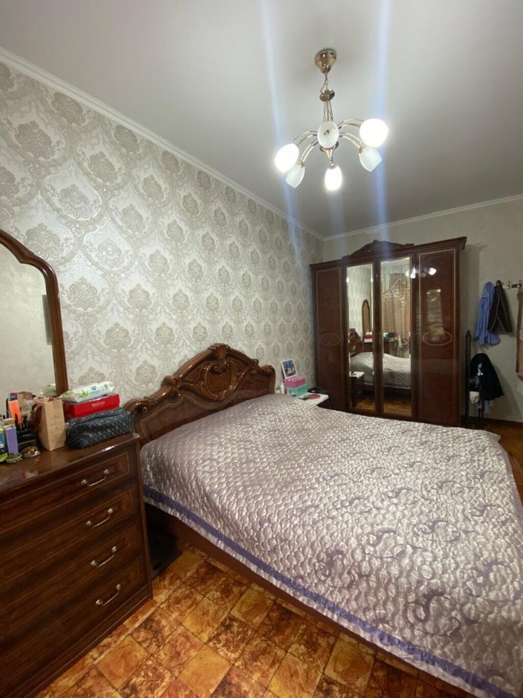5 комнат, 96 м², Асанбай мкр 105 серия, 2 этаж, Косметический ремонт