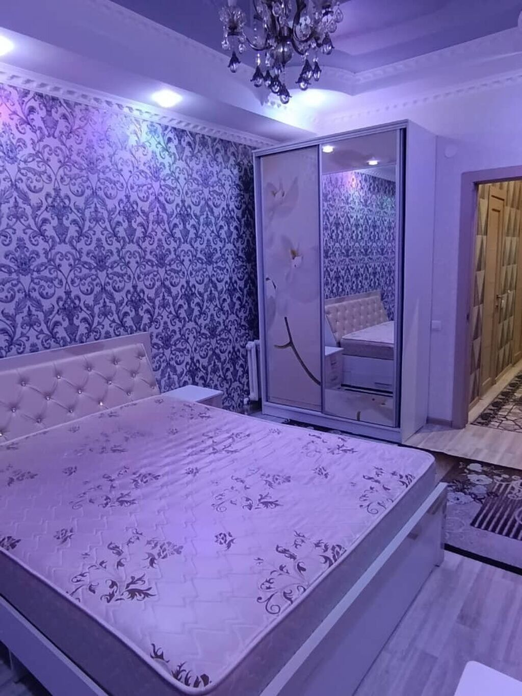 Сдаю 2Х ком квартиру, Джал мкр Без животных, от 6 месяцев, С мебелью: фото 2
