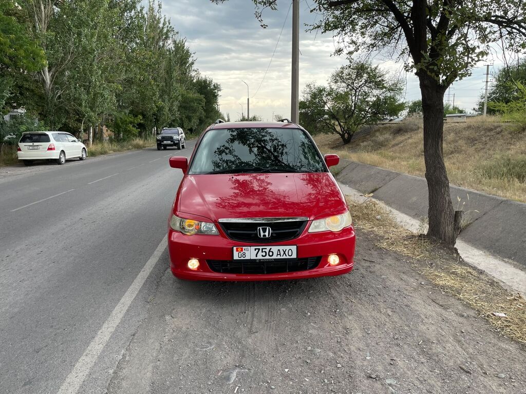 Honda Odyssey: 2002 г., 3 л, Автомат, Газ, Универсал: фото 6