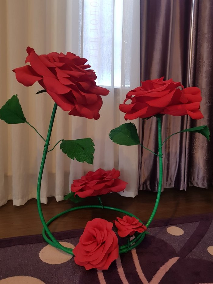 Розы: Цветы ручной работы!Радует глаз! на lalafo.kg Цветы ручной работы!Радует глаз! в Бишкек