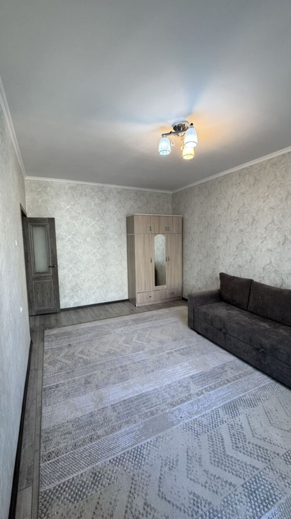 1 комната, 37 м², Улан мкр 105 серия, 6 этаж, Свежий ремонт: фото 3