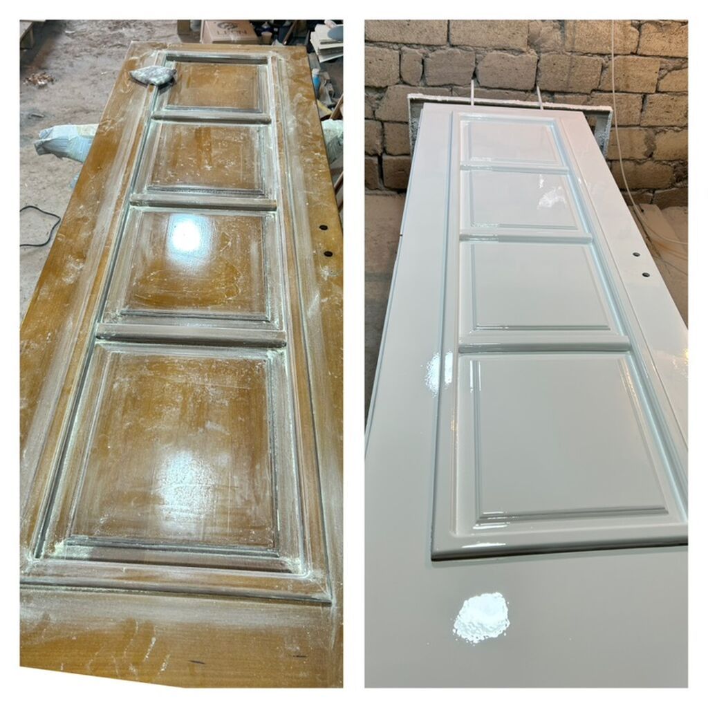 Qapıların rənglənməsi və bərpası xidməti - 2