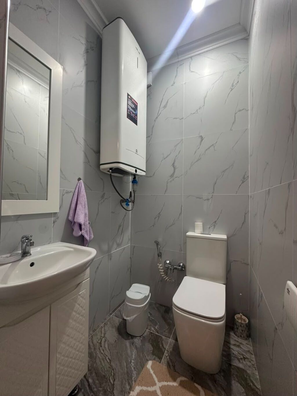 3 комнаты, 100 м², Джальская больница Элитка, 9 этаж, Дизайнерский ремонт: фото 5