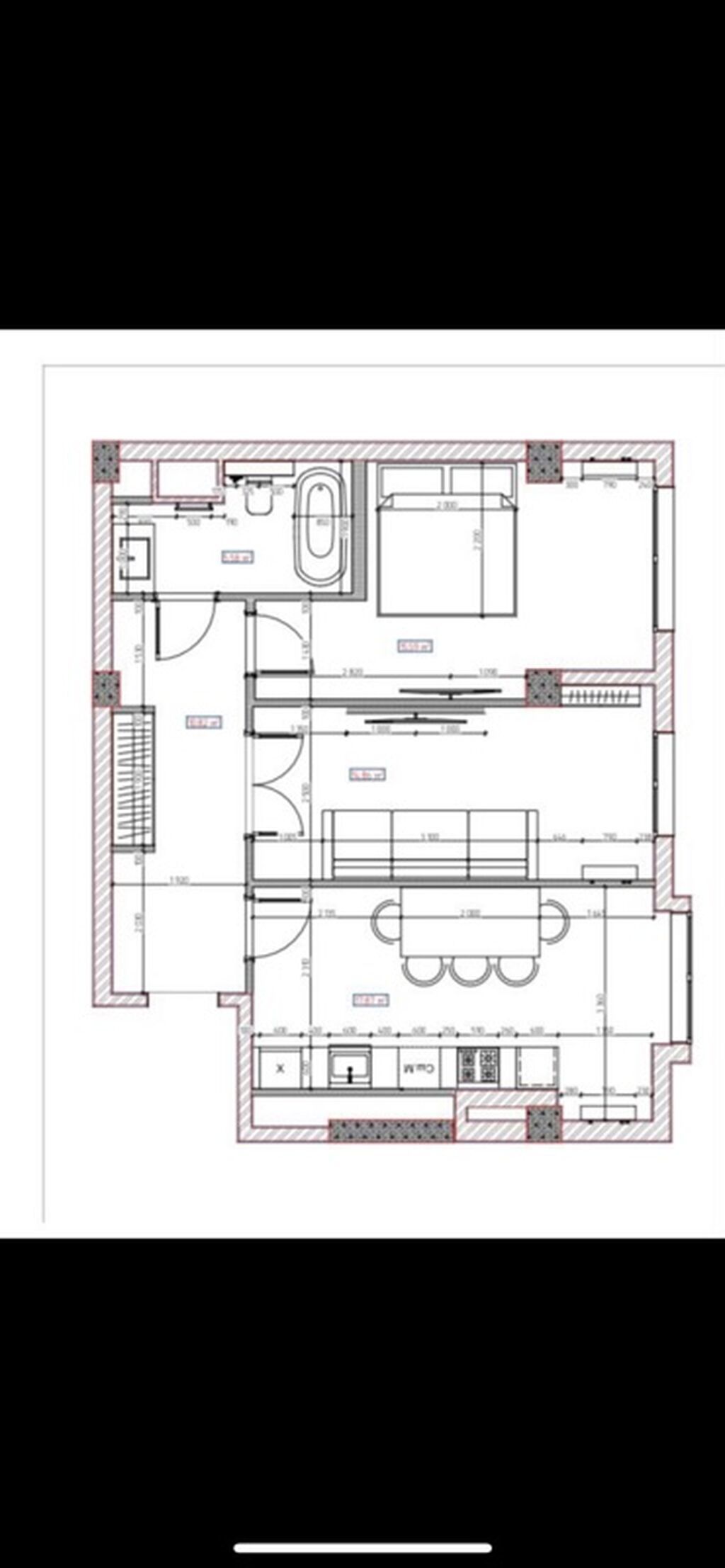 2 комнаты, 63 м², Политех Элитка, 12 этаж, ПСО (под самоотделку): фото 2