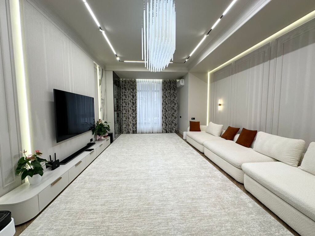 4 комнаты, 137 м², Асанбай мкр Элитка, 1 этаж, Дизайнерский ремонт: фото 6