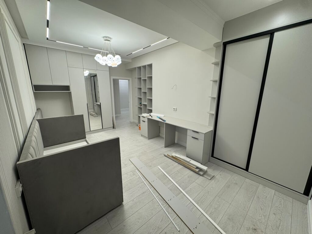 3 комнаты, 95 м², Аламединский рынок / базар Элитка, 9 этаж, Свежий ремонт: фото 3