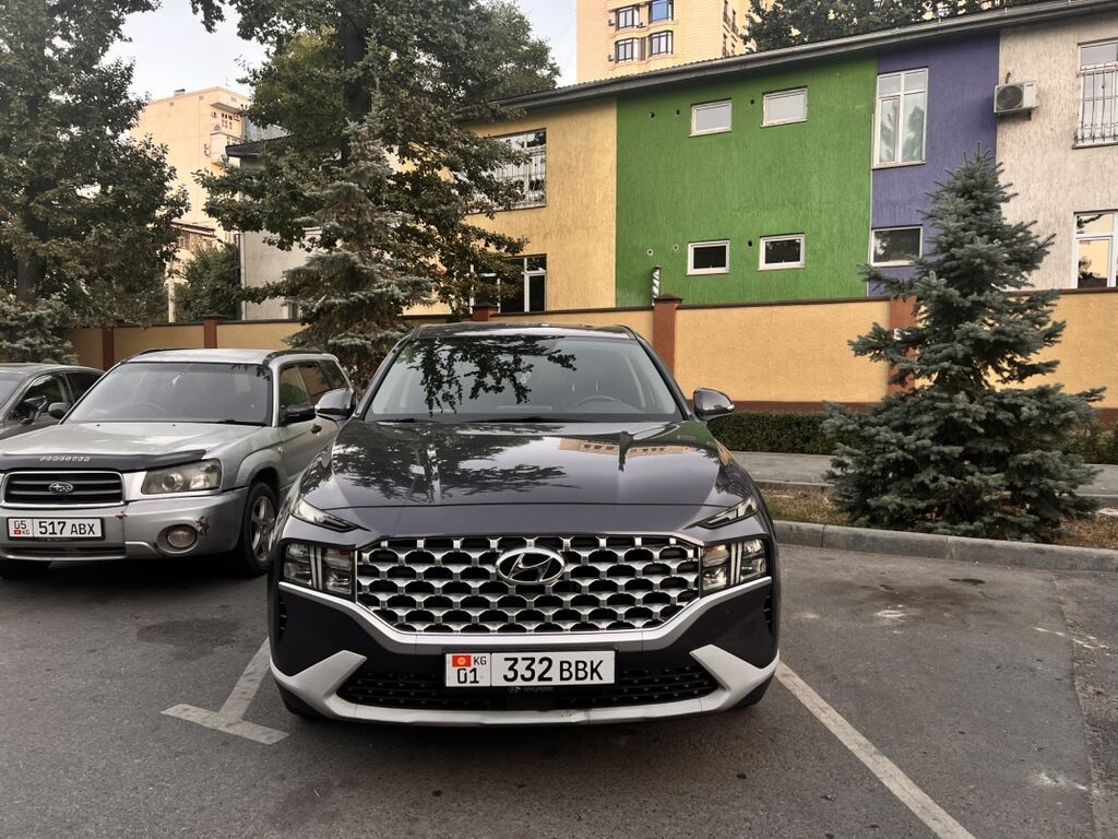 Hyundai Santa Fe: 2021 г., 2.2 л, Робот, Дизель, Кроссовер: фото 2