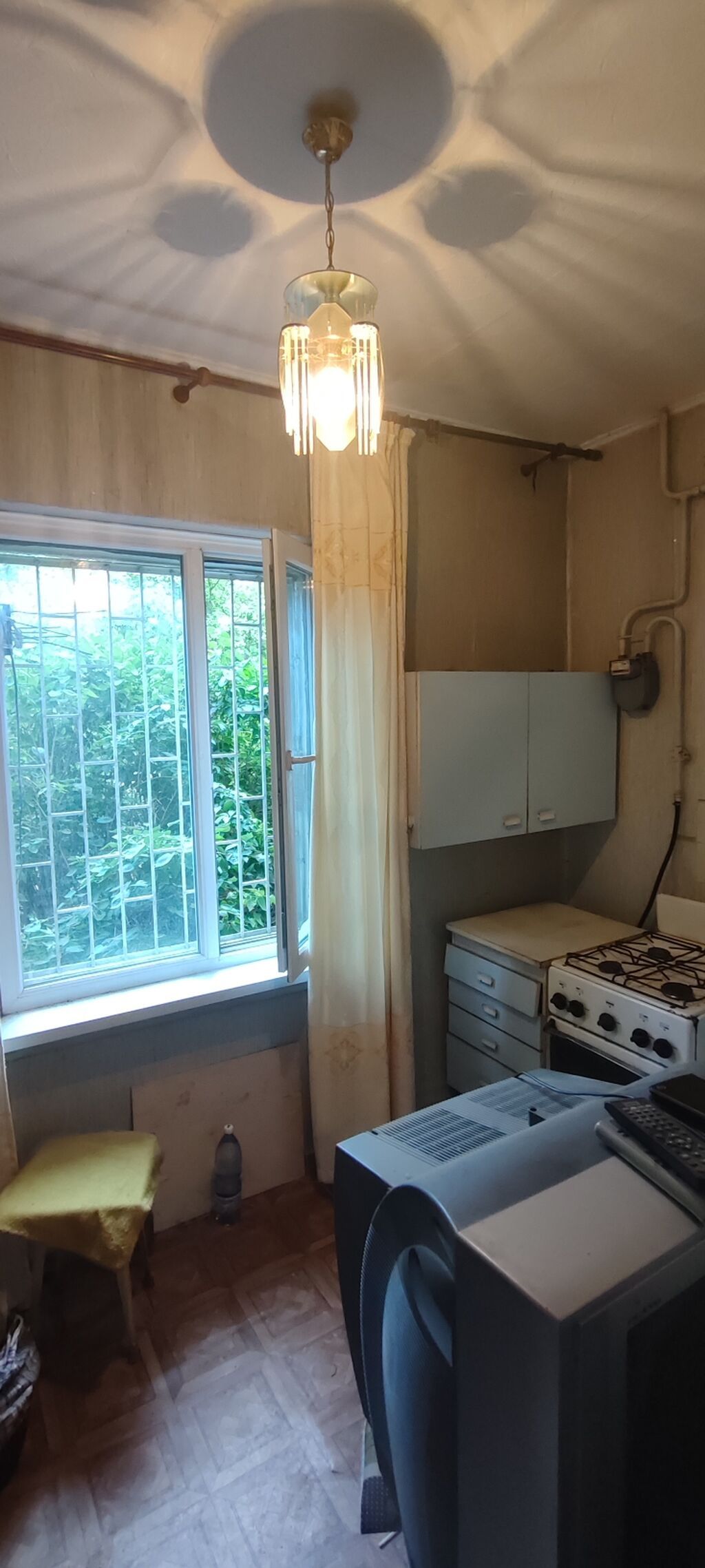 1 комната, 35 м², Аламедин-1 мкр 105 серия, 1 этаж, Старый ремонт: фото 3