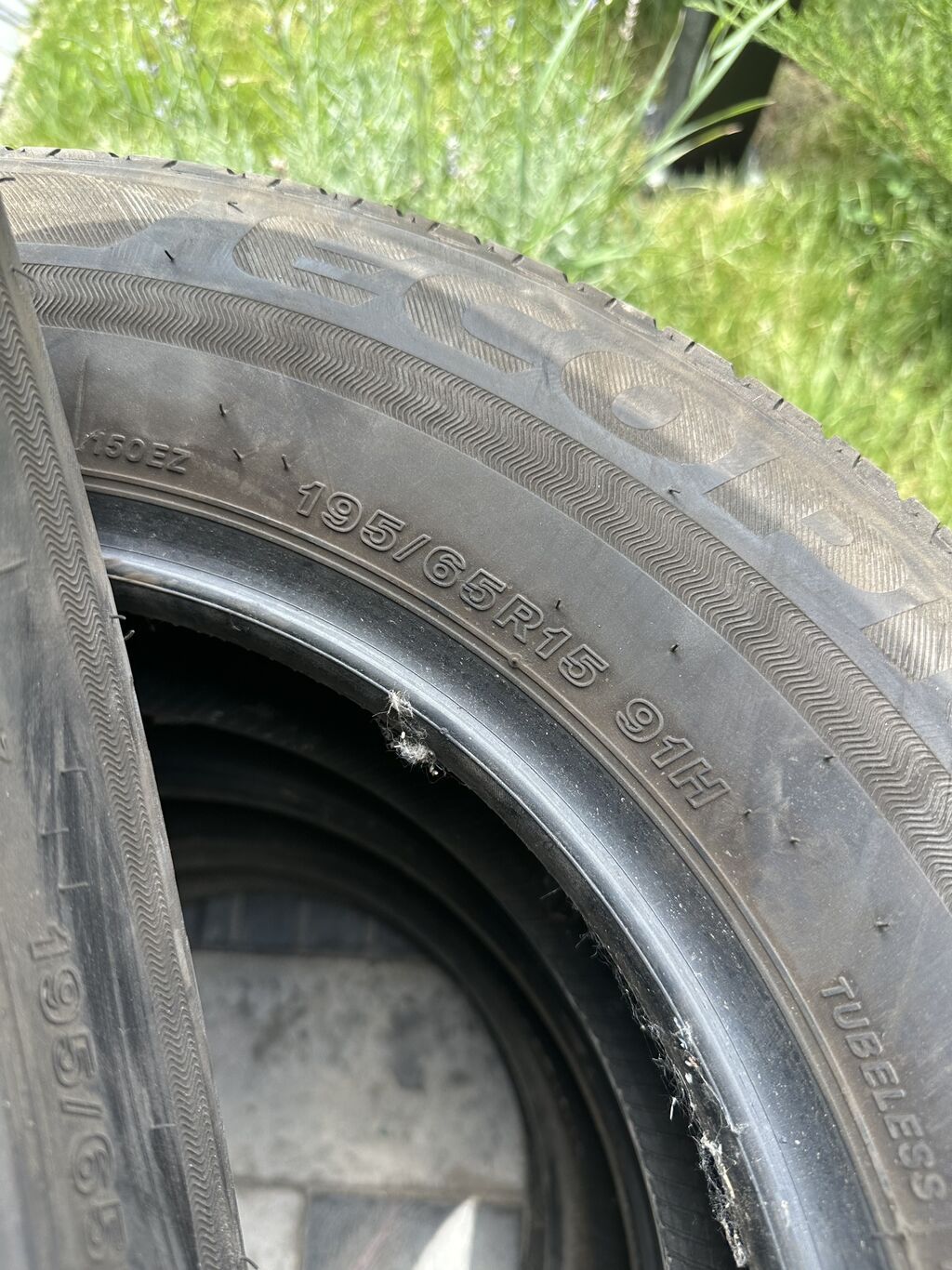 Шины 195 / 65 / R 15, Лето, Б/у, Комплект, Легковые, Bridgestone: фото 6