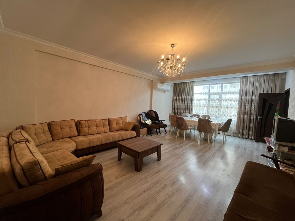 3 otaqlı, Yeni tikili, 101 kv. m
