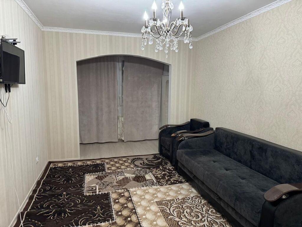 1 комната, 45 м², Кок-Жар ж/м 106 серия улучшенная, 9 этаж, Косметический ремонт: фото 4
