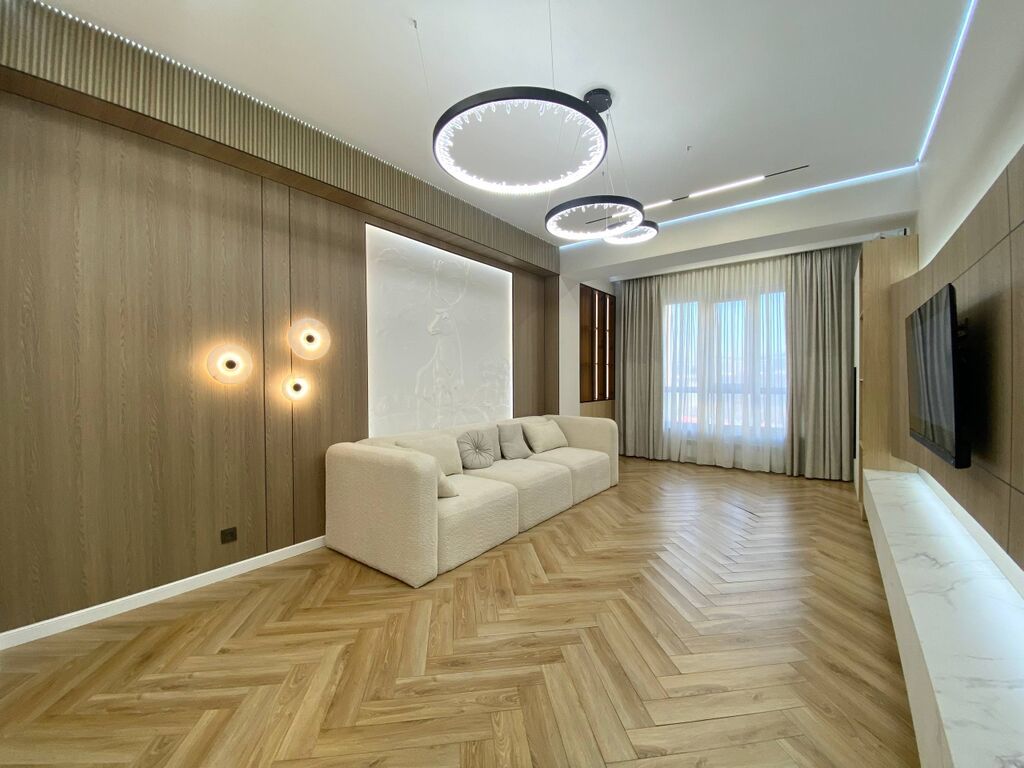 2 комнаты, Ала-Арча ТРЦ Без животных, от 1 года, С мебелью полностью: фото 5