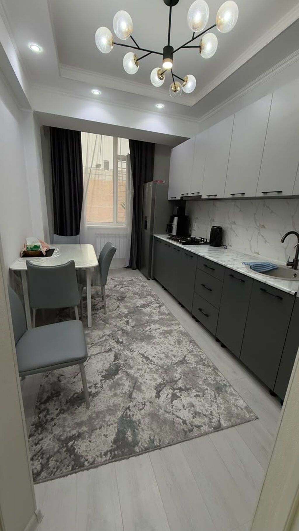 1 комната, 45 м², Элитка, Джал мкр (в т.ч. Верхний, Нижний, Средний) Элитка, 8 этаж, Евроремонт: фото 8